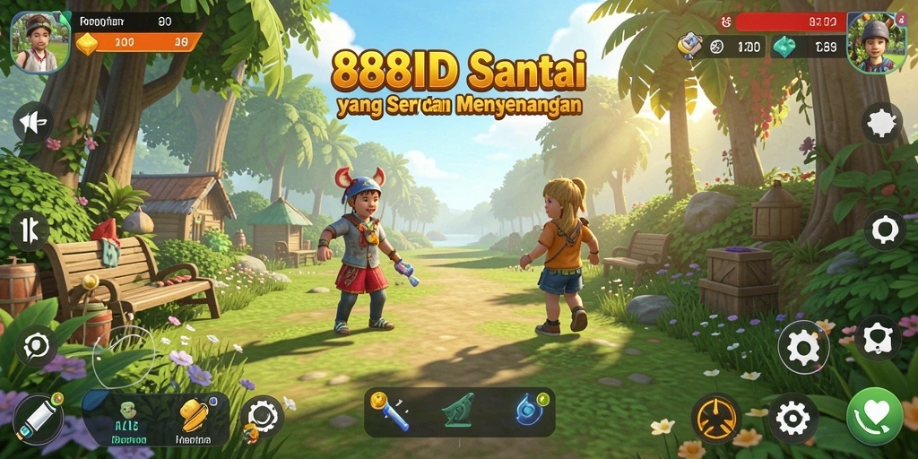Tampilan screenshot utama 88ID dengan pemain menikmati gameplay Casual.