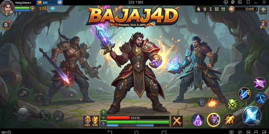 Tampilan gameplay mendebarkan dari BAJAJ4D ARPG.