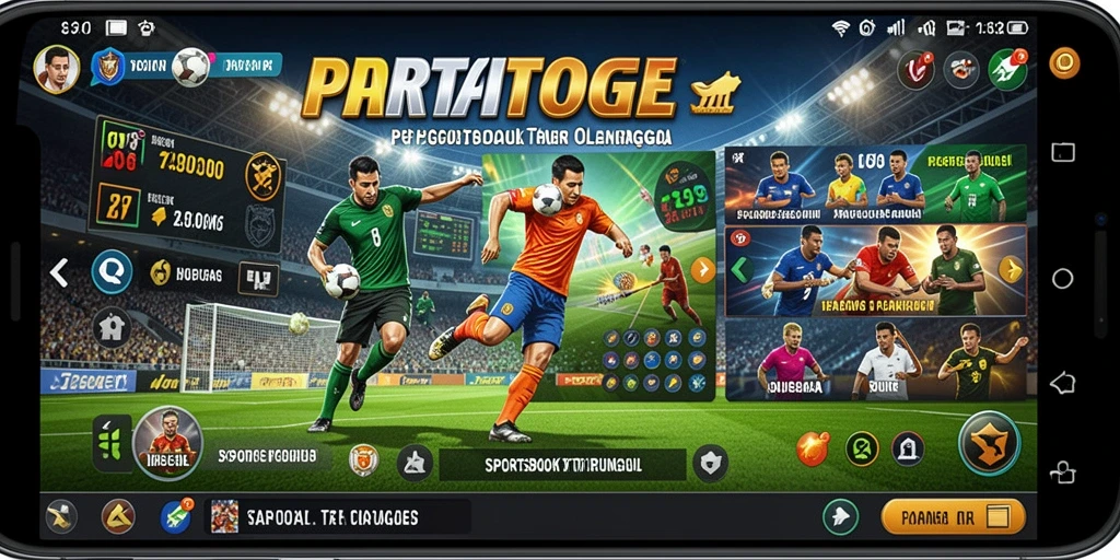 Tampilan menarik dari gameplay Sportsbook PARTAITOGEL.