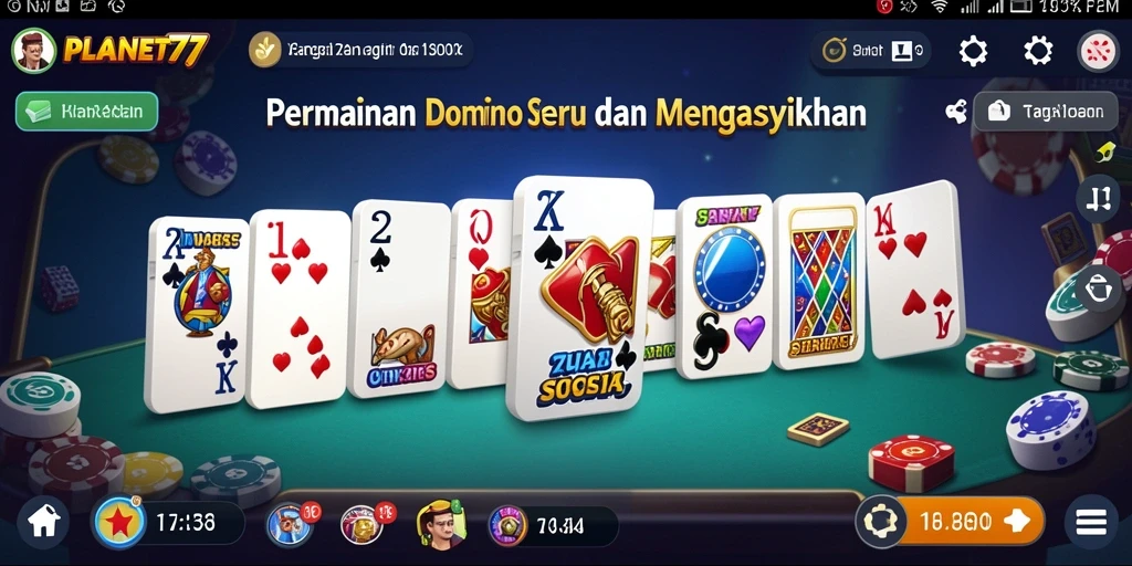 Tampilan gameplay seru di PLANET77 dengan grafis menawan.