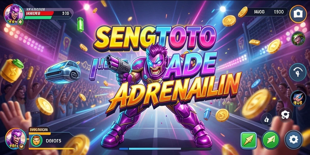 Tangkapan layar SENGTOTO menampilkan gameplay seru dan tantangan Arcade.