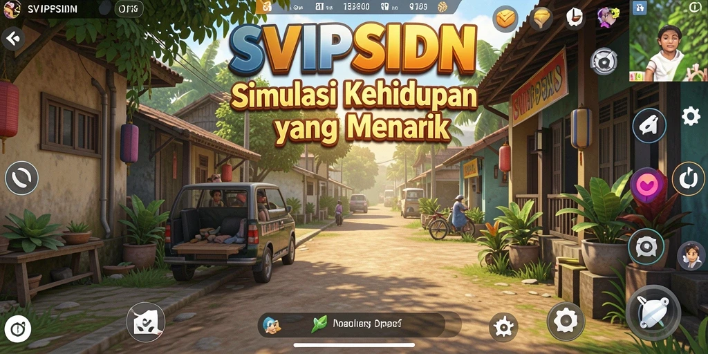 Tampilan gameplay SVIPSIDN yang menarik dan realistis.