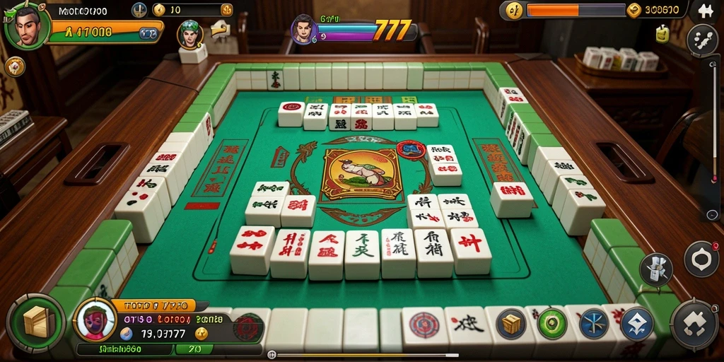 Tampilan gameplay Mahjong yang menarik dari TOTO777.