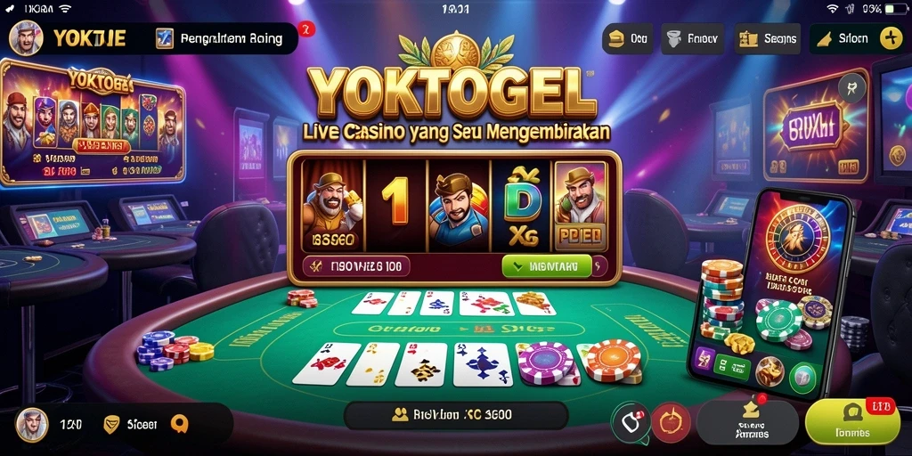 Tampilan gameplay YOKTOGEL yang menarik dan interaktif.